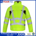 Veste imperméable et imperméable à l&#39;eau imperméable Viz Workwear Soft Shell Fleece Jacket (YFG113)